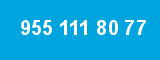 955 111 80 77